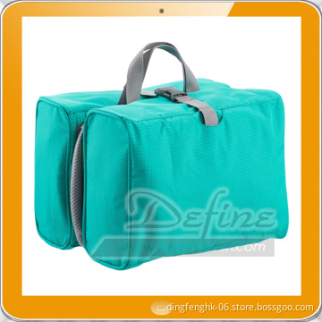 Durable 600D Polyester Cube Travel Set Hanging Toiletry Organizer